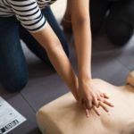 Image of people learning CPR