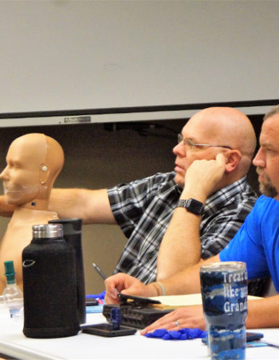 Image of students in CPR class